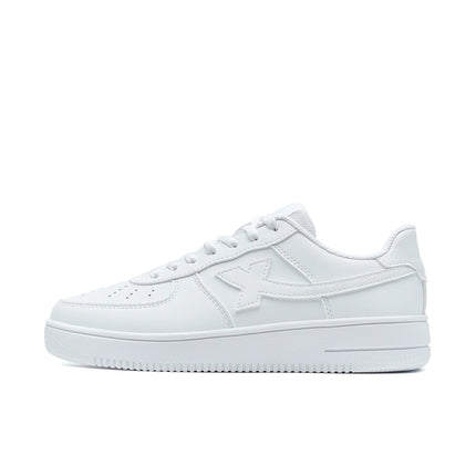 Xtep Skateboarding Shoes For Men Trendy Street Style Fashion Low Top Thick Sole Durability Comfortable Jogging Shoe 874119319851