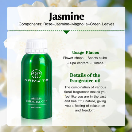 NAMSTE New Smell Essential Oil Fragrance Oils Home Flavoring Aroma Diffuser Essential Oil Orchid Harmony Ocean For Resort Mall
