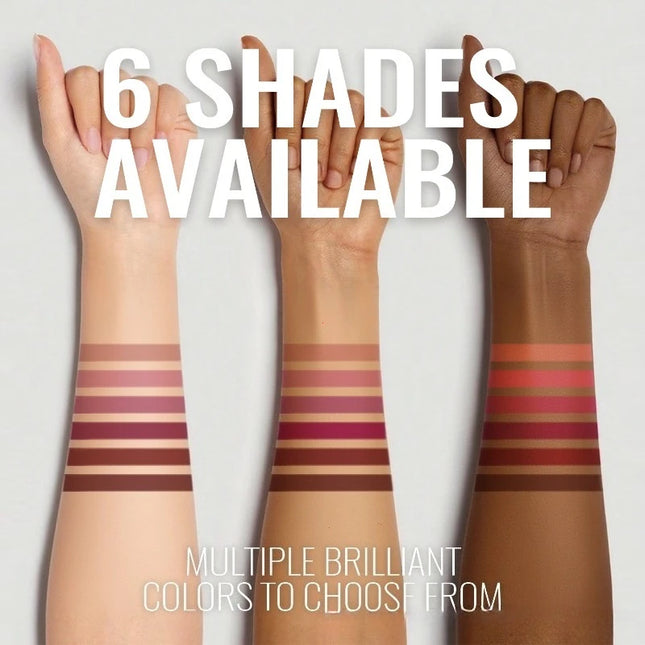 6 Colors Liquid Lip Liner Pencil Long Lasting Nude Lipstick Matte Lip Liner Stick Non-stick Cup Natural Lips Contour Pen Makeup