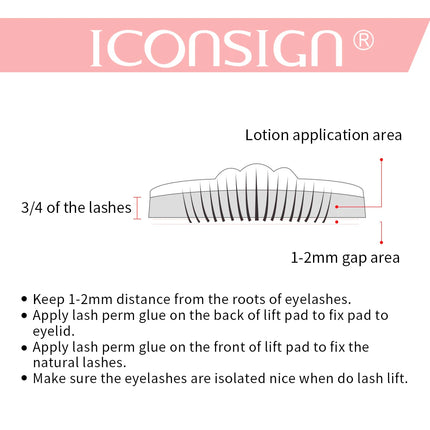 ICONSIGN Lash Lift Kit Lifting Eyelash Eyelash Enhancer Eyelash Lifting Kit Lash Perm Eye Makeup