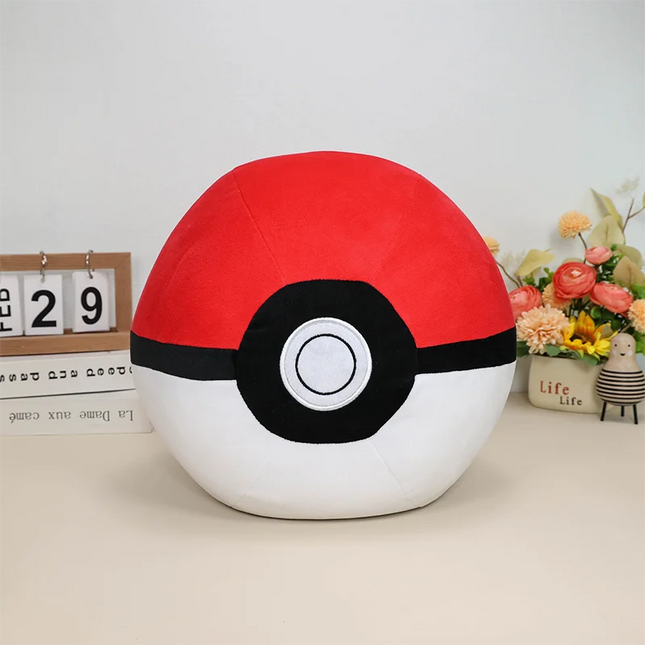 Big Size Pokemon Plush Cushion Ultra Ball Master Ball Poke Ball Pillow Pokeball Cushion Pocket Monster Doll Bedroom