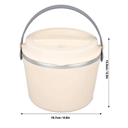 Car Electric Lunch Box 1.2L 360 Degree Fast Even Heating Washable Portable Food Heater Lunch Box for Travel 12V