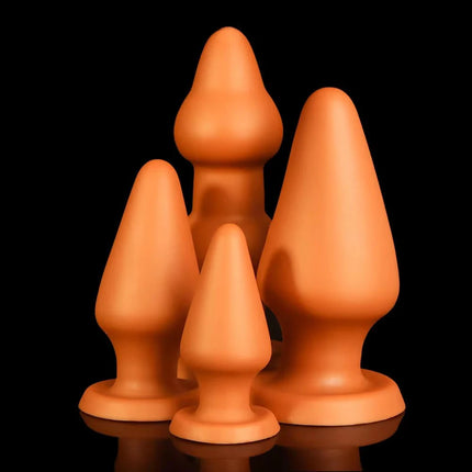 Anal Plug with Suction Cup Beads Anal Butt Plug Soft Silicone Anus Dilation Sex Toys for Women Men Buttplug Adult Sex Product