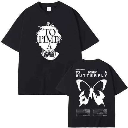 Rapper Kendrick Lamar DAMN To Pimp A Butterfly Mr. Morale & The Big Steppers Album Graphic Wamen Unisex Men T-shirt