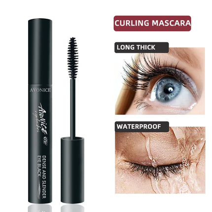 4D Mascara Ultra Long Lasting Mascara Waterproof Mascara Liquid Fiber Mascara Non-adhesive Naturally Slender Non-smudged Makeup