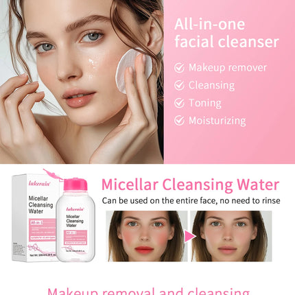 100ml Garnier Micellar Water Hydrating Facial Cleanser Deep  Makeup Remover Cleaning Water Refresh Hydrate Cleansing Skin