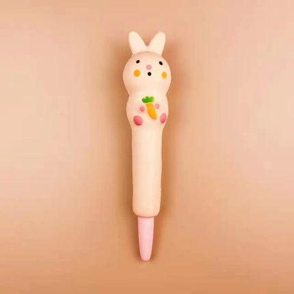 Squishy and Cute Kawaii Pen Kawaii Accessories Cute Girl Pens Animal Fruit Shaped Stress Relief Pens Cute School Supplies