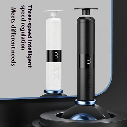 USB charging foot grinder, electric 2-in-1 foot grinder and nail grinder, foot and hand care, multifunctional foot beauty device