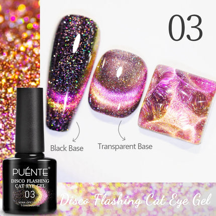 7.5ML Amber Moonlight Cat Magnetic Gel High Glossy Luxury Coffee Series Cat Eye Gel Soak Off UV Semi-Permanent Nail Art Varnish