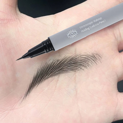 Multifunctional Liquid Eyebrow Pencil Ultra Fine Eyeliner Lying Silkworm Waterproof Grey Brown Eyebrow Enhancer Tattoo Cosmetics