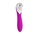 Lips licking purple