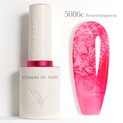 V6 VENALISA 10ml HEMA Free TPO Free Ultra Deep Red Cat Eye Magnet Nail Gel Semi-Permanent Soak Off UV LED Gel Varnish Nails
