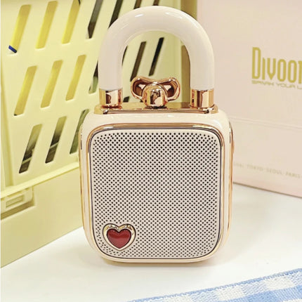 Divoom Love Lock Bluetooth Wireless Speaker TWS Mini Music Player Valentine's Day Gift Confession Phonograph Recorder
