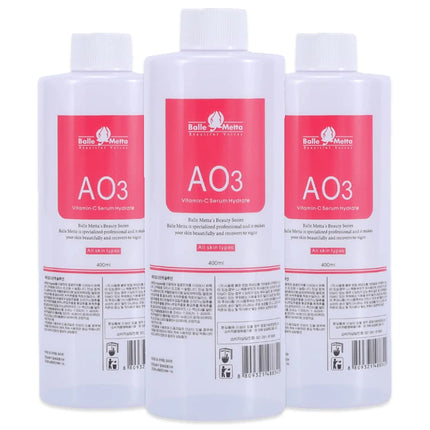 3pcs/Lot 1200ML Hydra Liquid Face Serum Facial Aqua Peel Solution AS1 SA2 AO3 For Beauty Machine SkinCare Deep Cleaning
