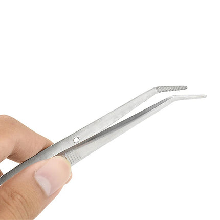 10 20PCS Stainless Steel Dental Cotton Tweezers Filling Clip Nail Art Nippers for Professional Medical Surgical Instruments