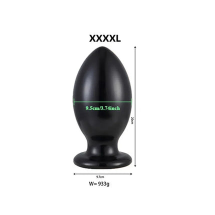 6 Size Buttplugs Anal Beads Balls Cunt Plug Dilatador Anal Plug Sex Toys Small And Big 9.5cm Huge Anal Plug Toys For Women Men