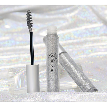 NICEFACE Diamond Twinkle Mascara with Shining Particles Quick Drying Film Forming Sparkling Diamond-like Dazzling