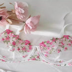 White - bra only / L
