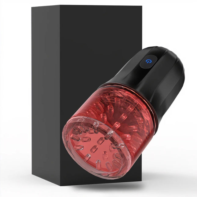 Automatic Male Masturbator Telescopic Rotation Masturbation with Suction Cup for Men Simulation Blowjob Piston Sex Toy for Men