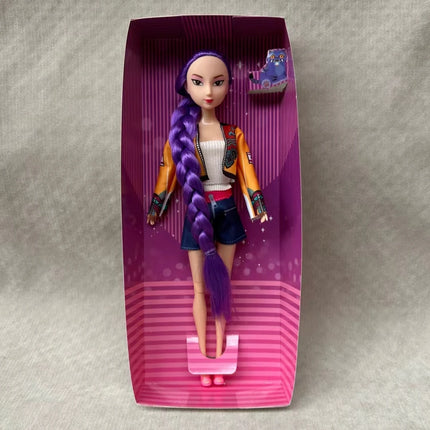 New 30cmPrincess Doll Rumi Mira Zoey Exquisite Action Figure DIY Toy Premium Plastic Model Perfect Collection and Gift for Girls