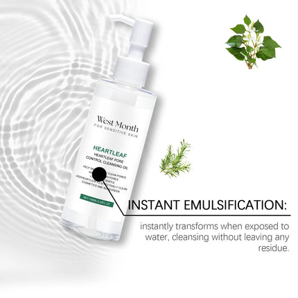 Makeup Removal Oil Purifying Pores Shrinking Deeply Cleansing Soothing Skin Remove Blackheads Moisturizing Facial Cleanser Oil