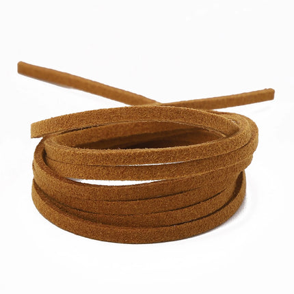 3mm Faux Suede Braided Cord Korean Velvet Leather For Handmade DIY Beading Bracelet Jewelry Making Thread String Rope 1m/4m/roll