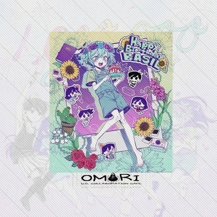 game omori 15CM Acrylic Stand Model Cosplay Characters Ornament Accessories Goods Christmas Gifts