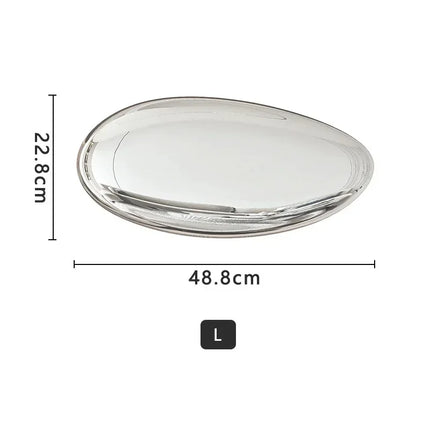 Creative Imitation Stainless Steel Pebble Wall Water Droplet Decor Artwork Hotel Light Luxury Pendants Living Room Wall Decor