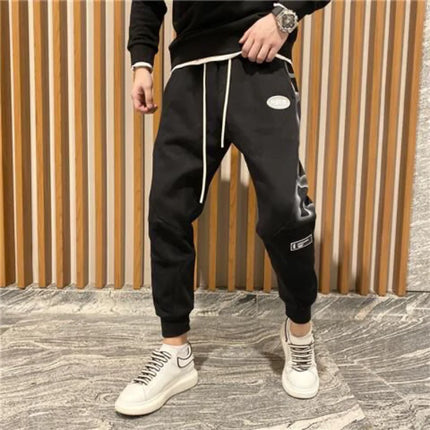 Harem Men's Sweatpants 2025 New In Sport Elastic Goth Y2k Trousers Korean Style Track Stylish Flated Summer Man Sweat Pants XL