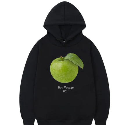 Printing Fashion Long Sleeve Sweatshirt Y2K Woman Harajuku Clothing Daily Casual Aesthetic Hooded Maiden Cute Classic Pullover