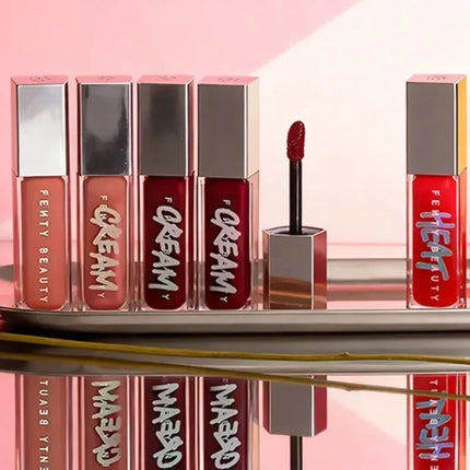 Fenty Beauty Transparent Lip Glaze Color Mirror Shine Glitter Lip Gloss Balm Sexy Lip Plumper Cosmetics Makeup Liquid Lipstick