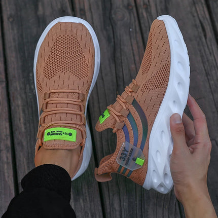 Men's Mesh Running Shoes Breathable Lightweight Sneakers Outdoor Mesh Black Running Shoes Athletic Jogging Tenis Walking Shoes