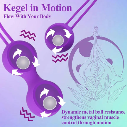 Kegel Exercise Ball Egg Kit Vagina Muscle Trainer Intimate Sex Toys Woman 18+ Adults Vaginal Balls juguetes para parajas sexuals