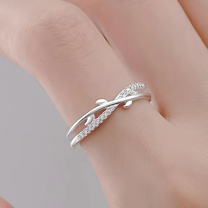 925 Sterling Silver Heart Ring / Bague Argent 925 Cœur Ajouré