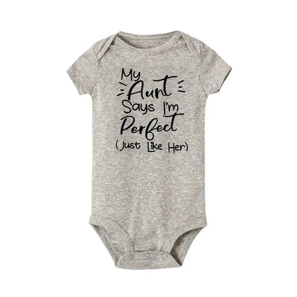 Don't Make Me Call My Crazy Uncle Funny Infant Rompers Fashion Baby Bodysuit Boys Girls Clothes Newborn Cute Toddler Jumpsuit