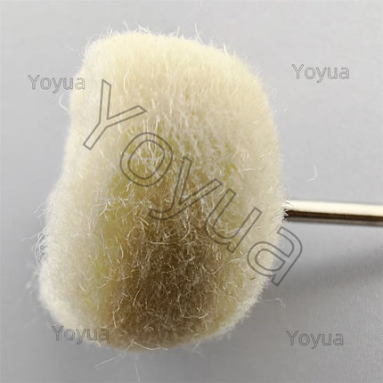 100pcs 25mm Dental Odontologia Polishing Brush Wheel Rotary Tools 2.35/3.00mm Shank Wool Goat Cotton Black Buff Dentistry Lab