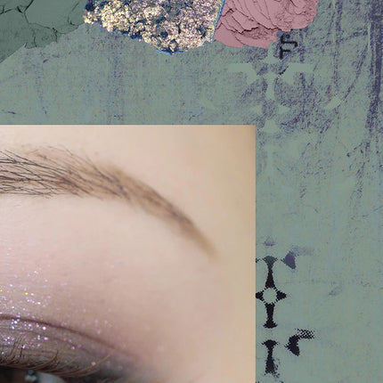 DRAMO Dark Color Smoke 15 Color Eye Shadow Plate Glitter Shimmer Chameleon Eyeshadow Long Lasting Eye Makeup
