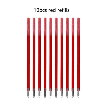 Creative 5 In 1 Erasable Gel Pen 0.7mm Blue Black Red Green Magic Refills 0.5mm Mechanical Pencil Writing Painting Stationery