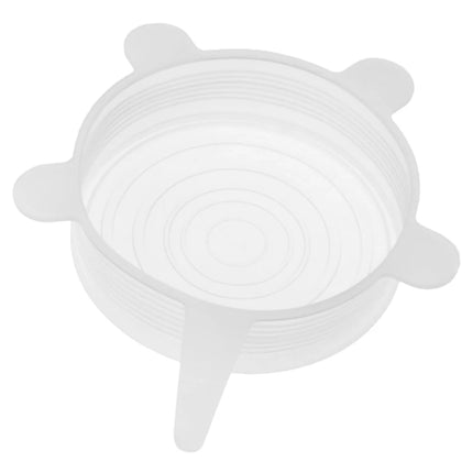 Silicone Stretch Lid Flexible Round Silicone Bowl Cover Durable Food Storage Covers Food Wrap Bowl Pot Lid for Kitchen Cookware
