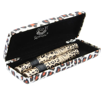 1 set = 2 pcs High Quality Love Alpha 3D FIBER LASHES Mascara Rimel Makeup set maquiagem Wild Leopard waterproof double Mascara