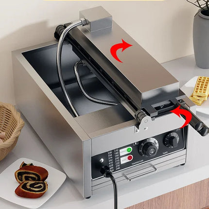 6-Pcs Electric Big Fish Waffle Maker | Taiyaki Machine with Fast Shipment | Non-Stick Regular Model for  Commercial Use