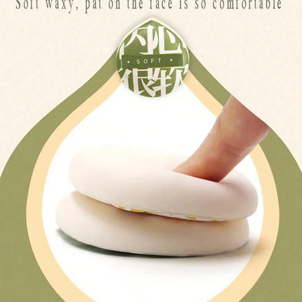 1/2Pcs Soft Non-Eating Foundation Sponge Puff, High Density & Bouncy, For More Flawless Makeup. Wet & Dry Available