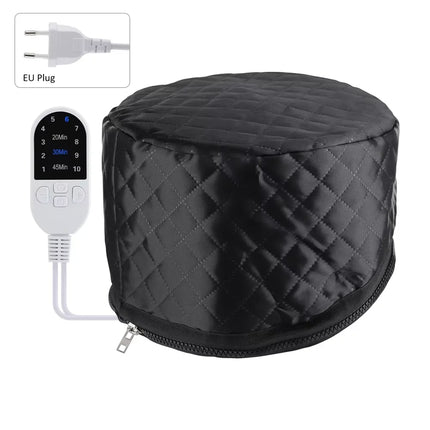 SPA Heat Cap Hair Steamer 9-level Temperature and 5 Timed Settings Hair Mask Hair Heating Cap for Hair Treatment Home Use