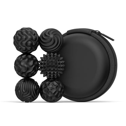 Silicone Magnetic Balls Fidget Toys for Adults Stress Balls Sensory Toy Magnet Desk Fidgets with Textured ADHD Anxiety Relief