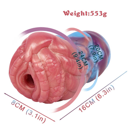 LUUK Silicone Single-channel Realistic Vagina Aircraft Cup Penis Stroker Male Masturbator Pocket Pussy Stroker Adult Toy for Man