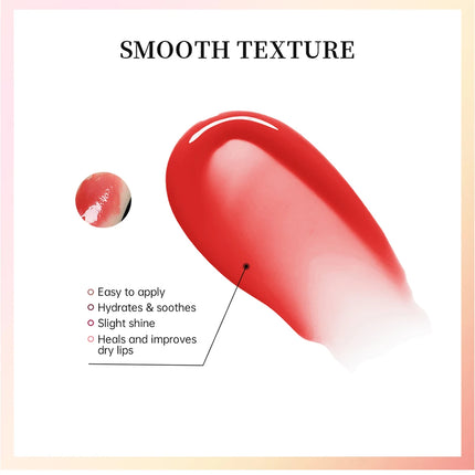 3pcs/Kit Butter Moisturizing Lip Gloss Oil Jelly Lipgloss Liquid Lipstick Lip Tint Brown Sugar Crystal Lip Balm