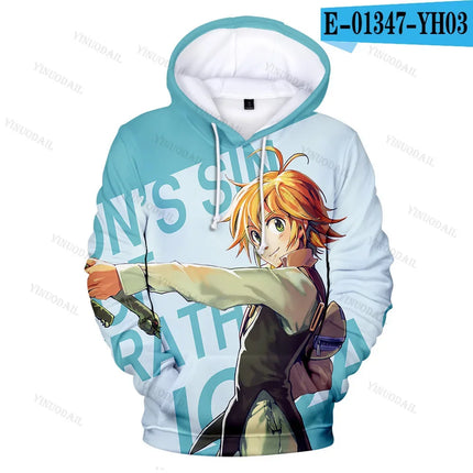 Meliodas The Seven Deadly Sins Hoodie Sweatshirt Anime Figures Kids Cosplay Costumes Sudaderas Para Hombres Boys Christmas Gifts