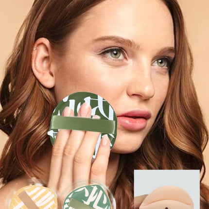 Soft Air Cushion Puff Makeup Blender Sponges Elastic Marshmallow Cosmetic Foundation Powder Set Powder Puff Set Box