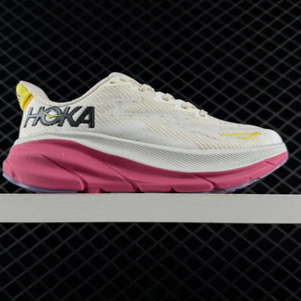 2026 Fashion-CLIFTON 9 Athletic Running Shoes Breathable Anti-slip Cushioning Road Running Shoes Men Women Sneakers ‮seohS hokaeS