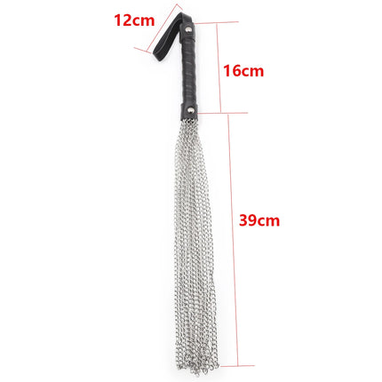 Bdsm Metal Chains Whip Flogger Ass Spanking Bondage Sex Toys For Couples Fetish Women And Men 2 Type Heavy Whip Adult Games